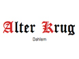 Gutschein Alter Krug Dahlem UG bestellen Gutschein Alter Krug Dahlem bestellen